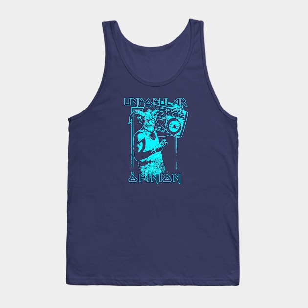 Blue Devil Tank Top by Unpops